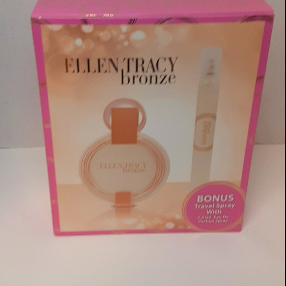 ELLEN TRACY BRONZE 3.5 OZ AND BONUS SPRAY